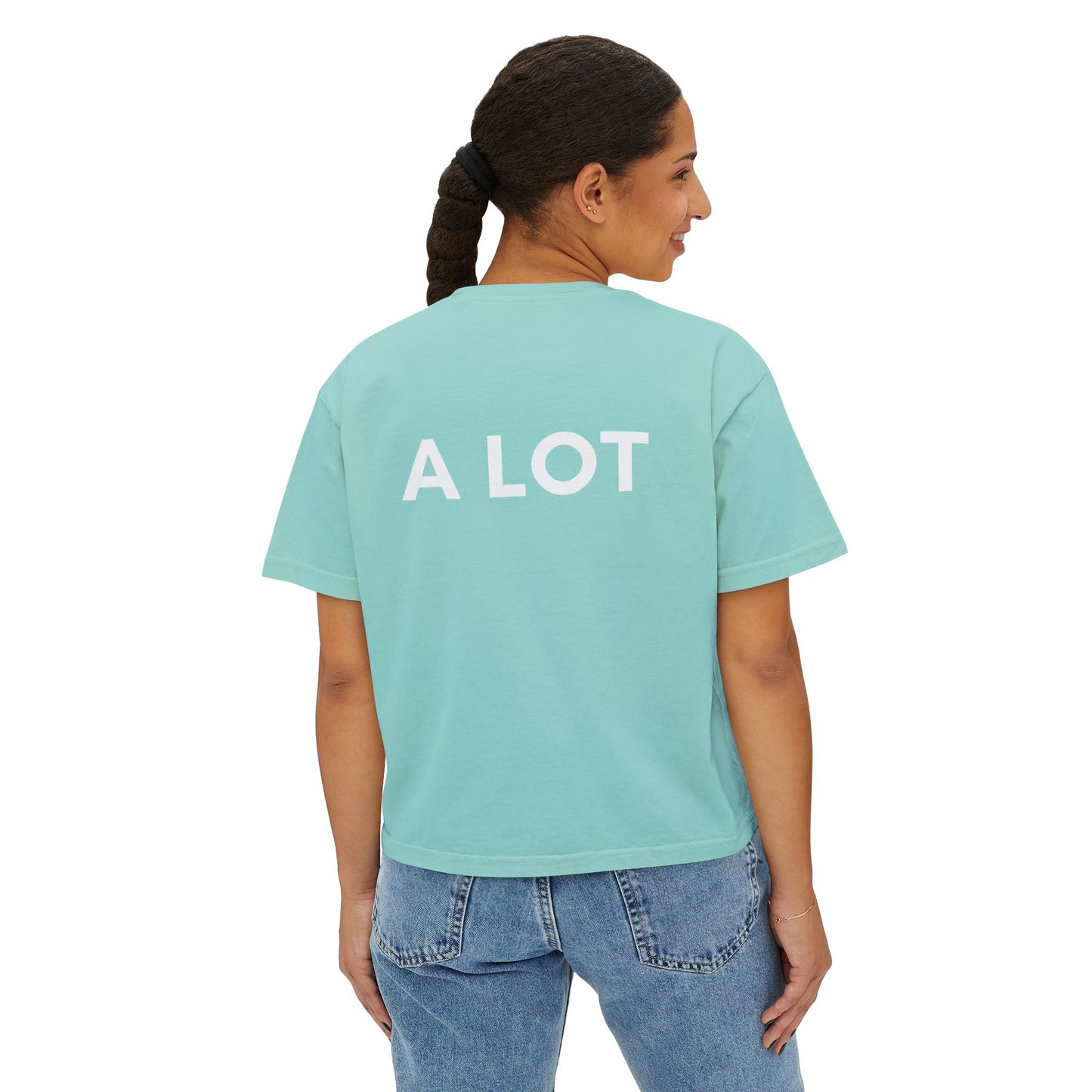 Hair changes- Statement T-shirt Cropped Comfort