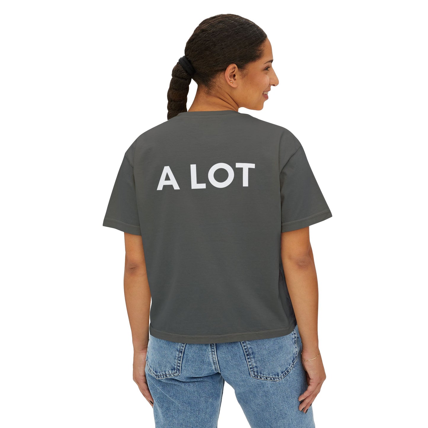 Hair changes- Statement T-shirt Cropped Comfort