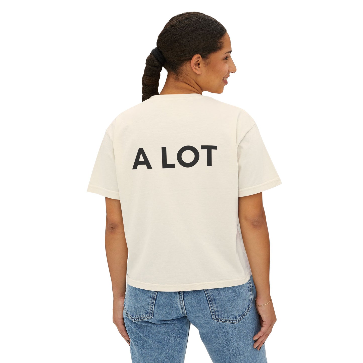 Hair changes- Statement T-shirt Cropped Comfort