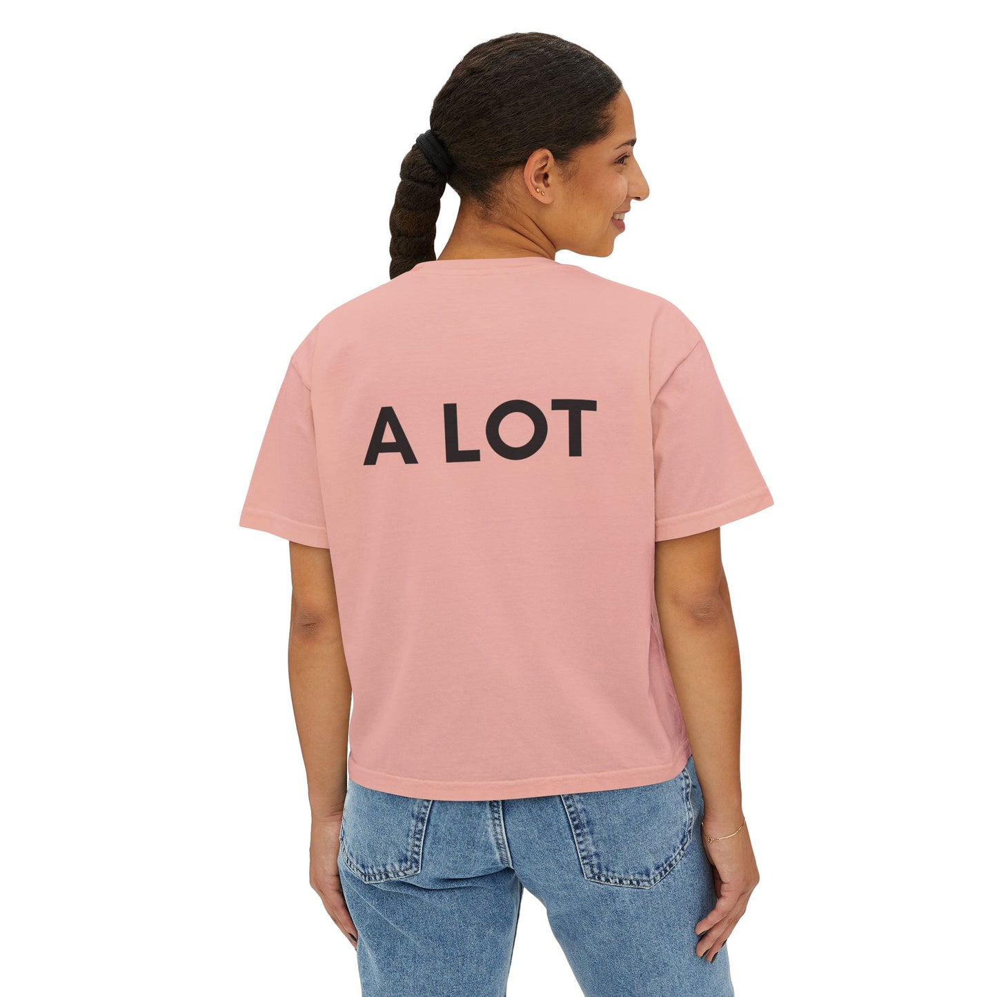 Hair changes- Statement T-shirt Cropped Comfort